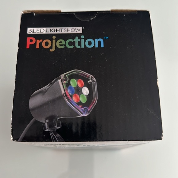 LED projection Lightshie snowflurry New in box - Picture 5 of 5